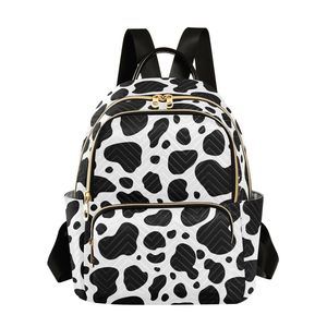 Mini Backpack Cow Print Fashion Backpack Purse for Women,Handbag Shoulder🐴